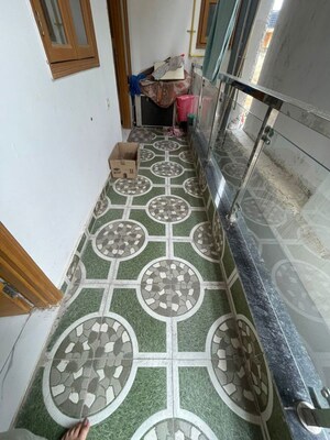 Balcony in 3 BHK Builder Floor at Rajpur Khurd Extension – for Sale