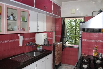 Kitchen in 2 BHK Apartment at Minal Apartments, Andheri East – for Rent