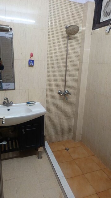 Bathroom in  Pg at West Patel Nagar – for Rent