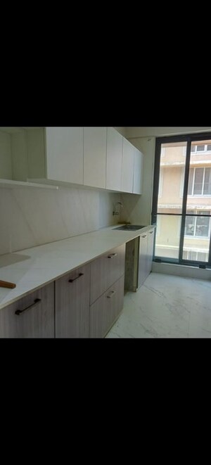 Kitchen in 3 BHK Apartment at Rishabraj Blue Lotus, Khar West – for Rent