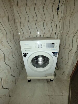 Bathroom in 2 BHK Apartment at Wadgaon Sheri – for Rent