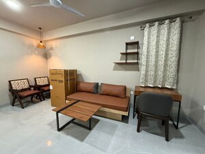 Living Room in 1 BHK Builder Floor at DLF City Phase III, Sector 24 – for Rent