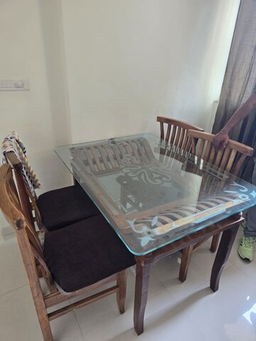 Living Room in 1 BHK Apartment at Lodha Splendora, Ghodbunder Road – for Rent