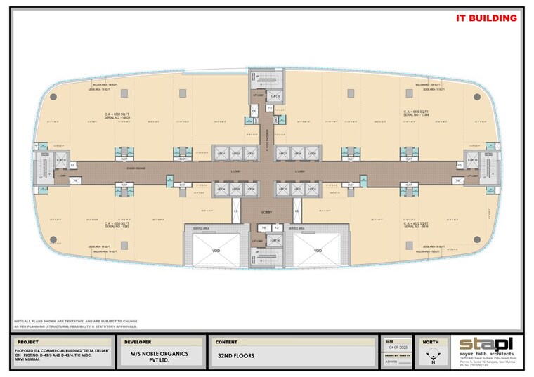 Floor Plan, nerul Commercial Office Space 1880 Sq.Ft. In Nerul Navi Mumbai 9854786