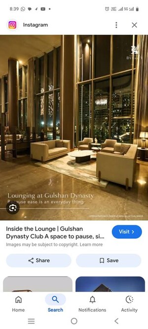 4 BHK Apartment For Rent in Gulshan Dynasty, Sector 144