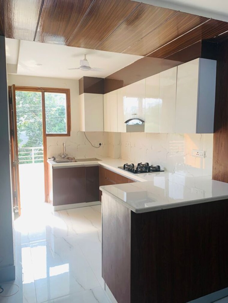 Kitchen, dlf-city-phase-iii 1 Bedroom 1100 Sq.Ft. Builder Floor In Sector 24 Gurgaon 9854814