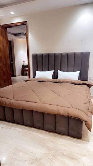 Bedroom in 3.5 BHK Builder Floor at Safdarjung Enclave – for Rent