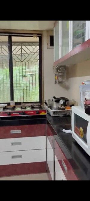 Kitchen in 1 BHK Apartment at Redstone Saifee Park, Byculla – for Sale