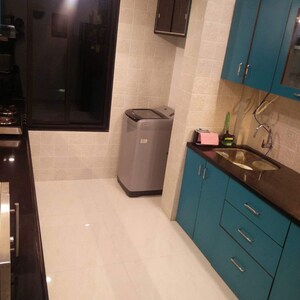 Kitchen in 2 BHK Apartment at Oakland Park, Yamnuna Nagar – for Rent