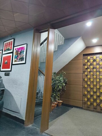 Building Lobby in 3 BHK Builder Floor at Greater Kailash ii – for Rent