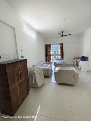 Living Room in 2.5 BHK Apartment at Wadhwa TW Gardens, Kandivali East – for Rent