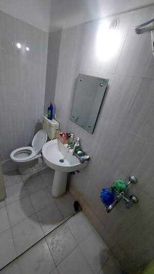 Bathroom in 3 BHK Apartment at Manav Silver Skyscapes, Wakad – for Rent