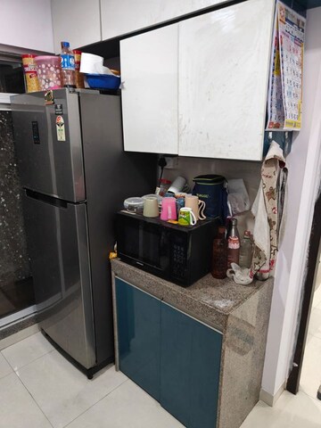 Kitchen in 1 BHK Apartment at Sharda Green Wood, Kasarvadavali – for Rent