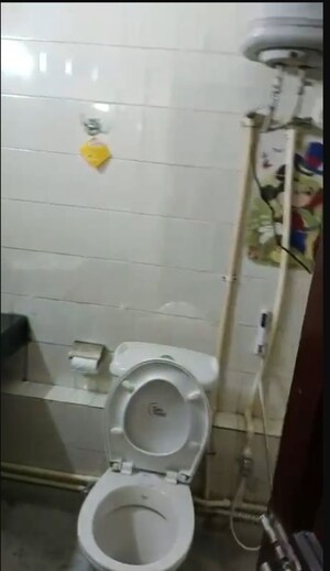 Bathroom in 3 BHK Builder Floor at Greater Kailash I – for Rent