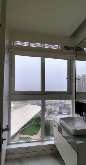 Bathroom in 3 BHK Apartment at Bhartiya Leela Residences, Thanisandra Main Road – for Sale