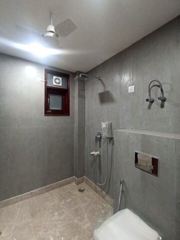 Bathroom in 3 BHK Builder Floor at Greater Kailash ii – for Rent