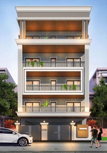 4 BHK Builder Floor – Exterior View View at Ansal API Esencia, Sector 67 - for Sale