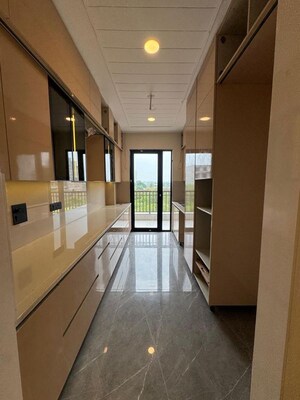 Building Lobby in 4 BHK Builder Floor at Ansal API Esencia, Sector 67 – for Sale