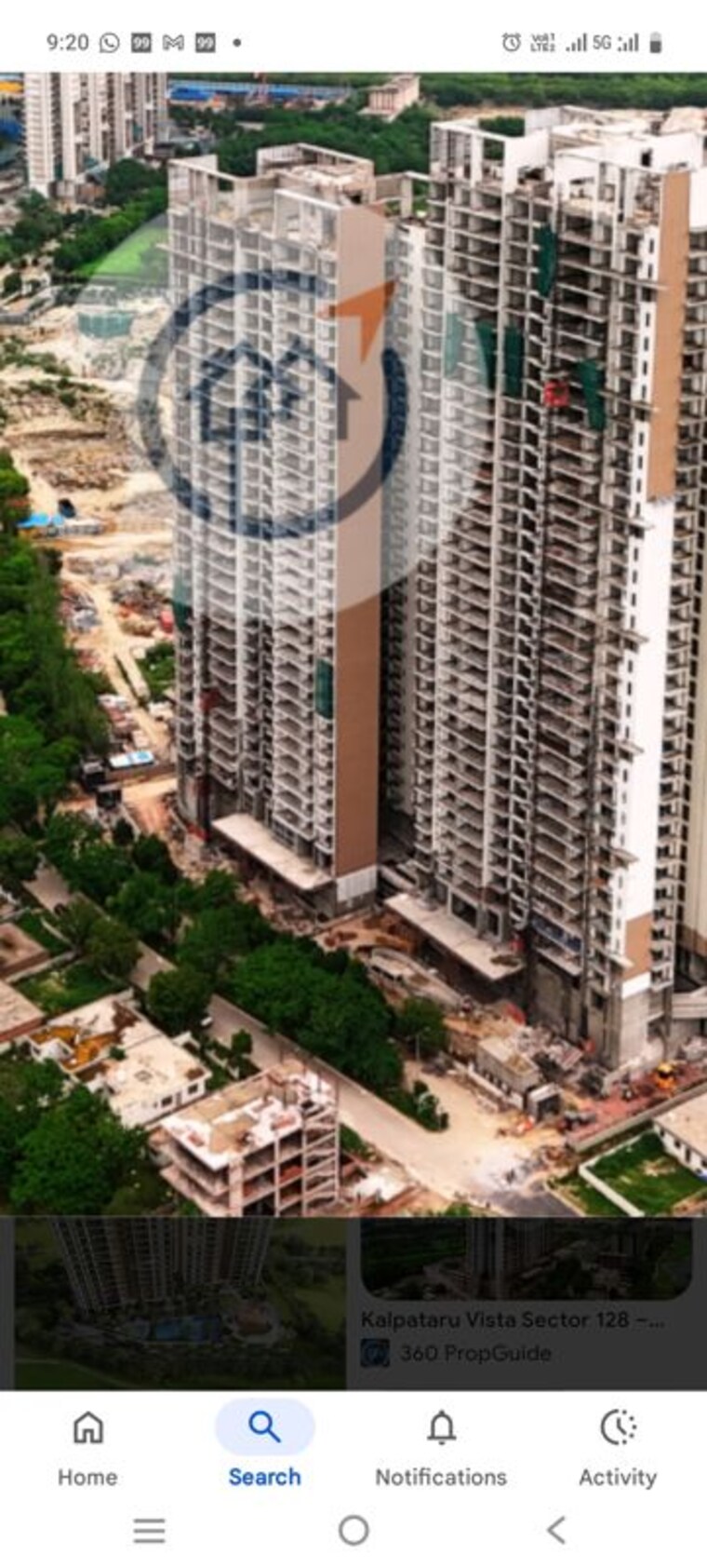 Exterior View, kalpataru-vista 3 Bedroom 3000 Sq.Ft. Apartment In Sector 128 Noida 9855031