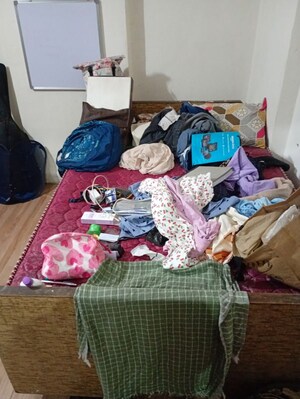 Bedroom in 2 BHK Apartment at Eros CHS, Bhandup East – for Rent