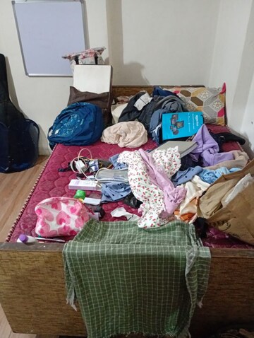 Bedroom in 2 BHK Apartment at Eros CHS, Bhandup East – for Rent