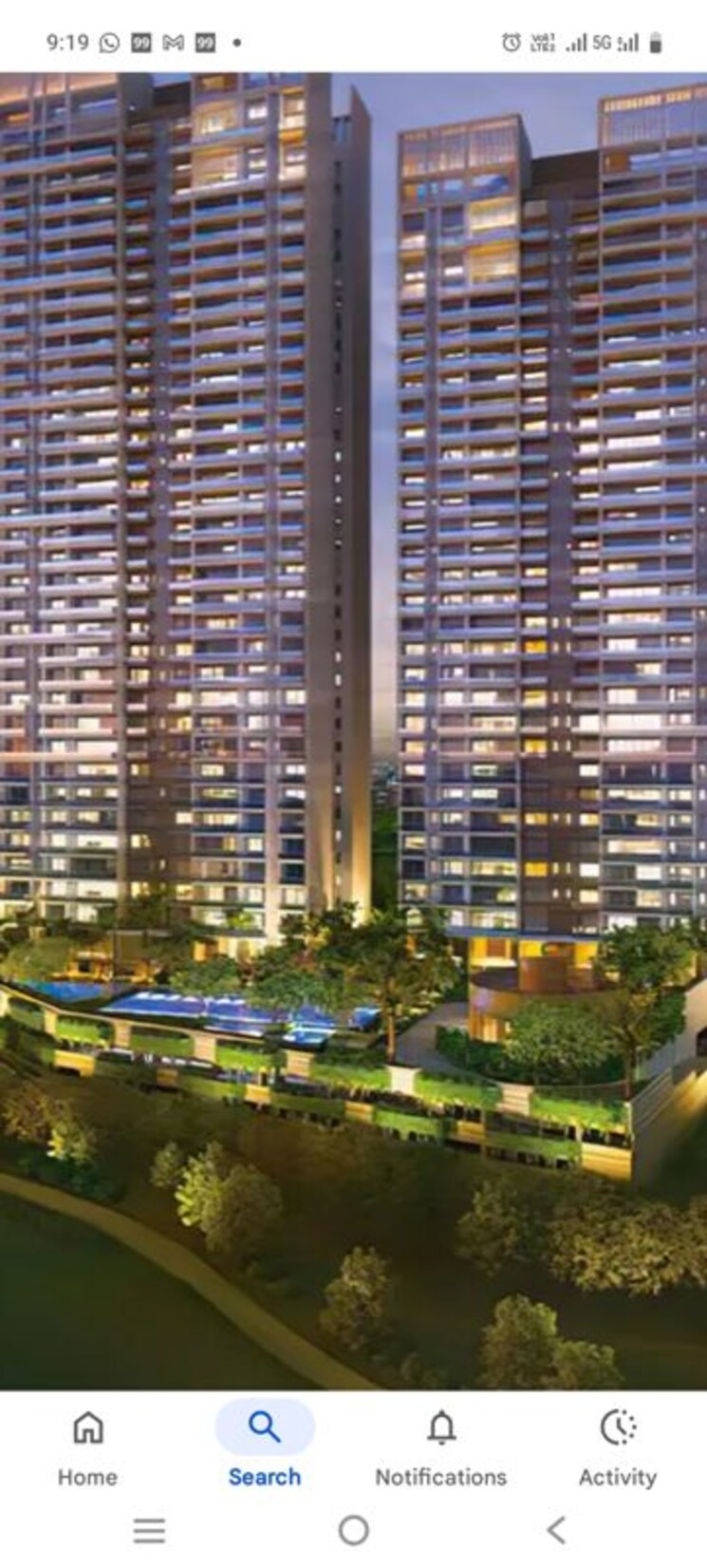 Exterior View, kalpataru-vista 4 Bedroom 3905 Sq.Ft. Apartment In Sector 128 Noida 9855045