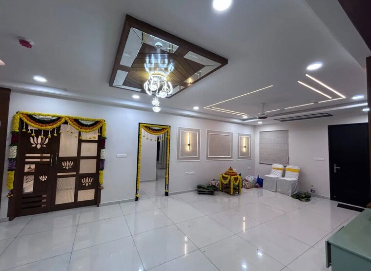 Living Room, rajapushpa-provincia 3 Bedroom 2335 Sq.Ft. Apartment In Narsingi Hyderabad 9855054