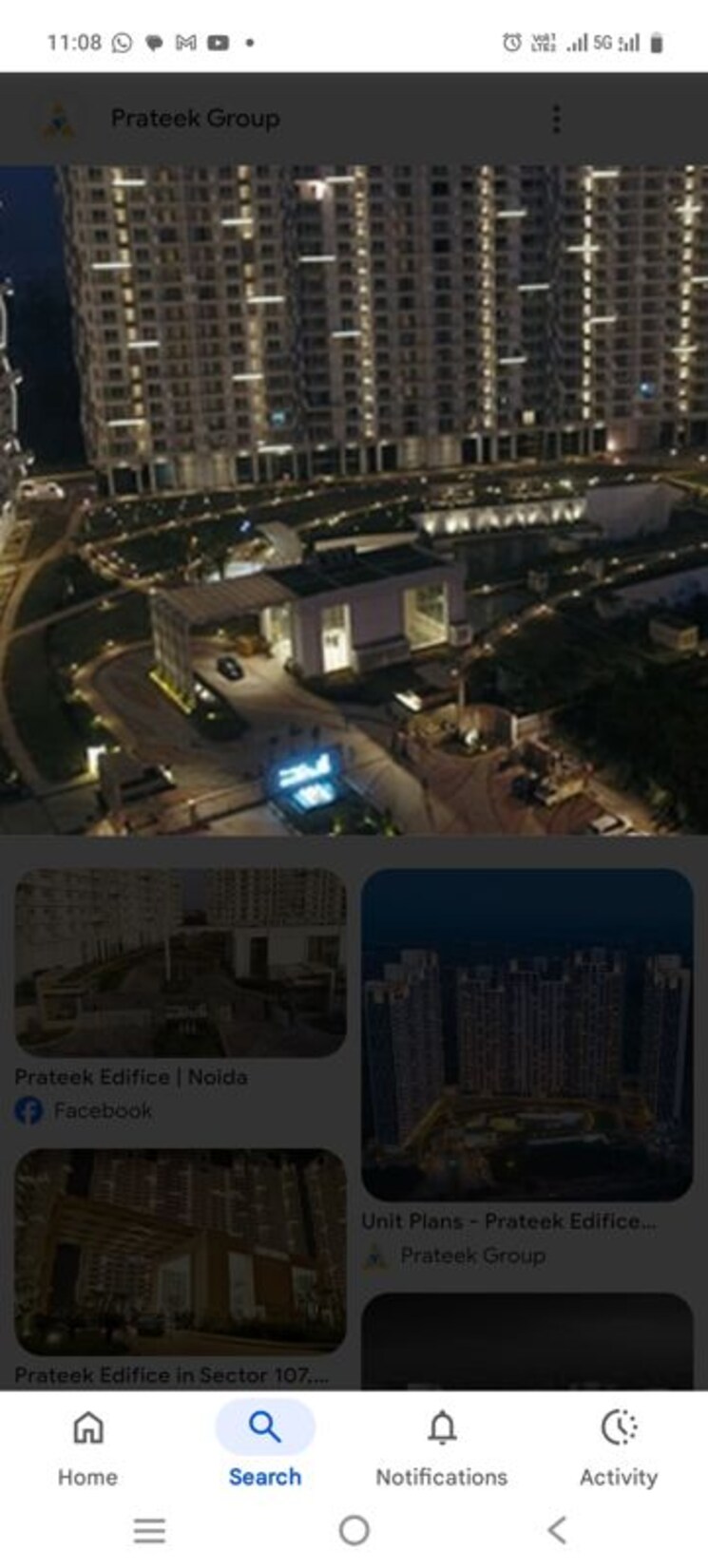 Exterior View, prateek-edifice 4 Bedroom 3300 Sq.Ft. Apartment In Sector 107 Noida 9855063