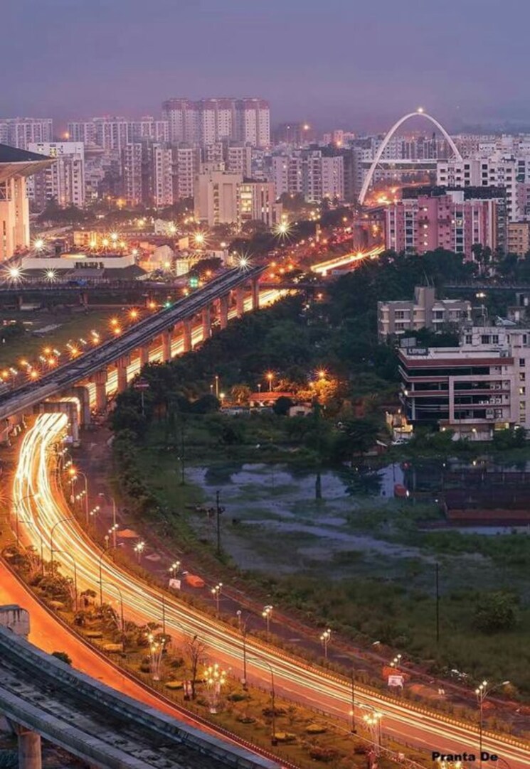 Exterior View, the-ecos 3 Bedroom 1600 Sq.Ft. Apartment In New Town Kolkata 9855052