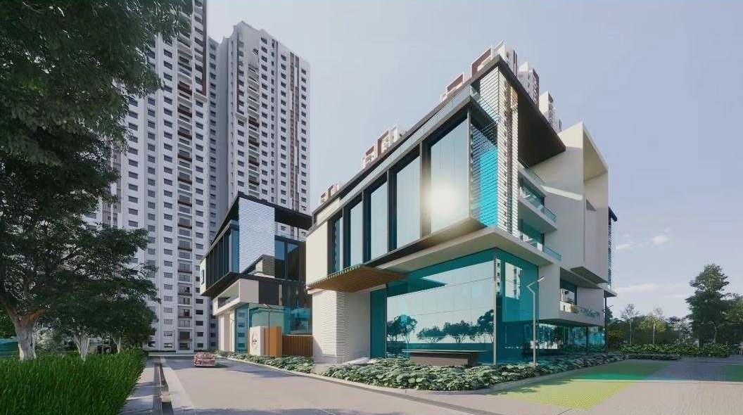 2 BHK + Pooja Room 1342 Sq.Ft. Apartment in Aparna Zenon