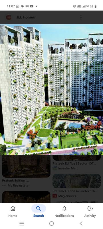 3 BHK + Pooja Room,Servant Room,Study Room 2500 Sq.Ft. Apartment in Prateek Edifice