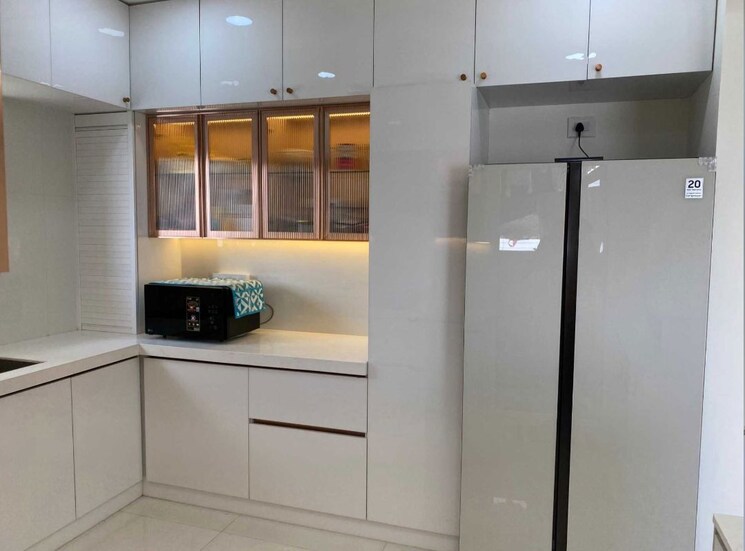 Kitchen, lansum-el-dorado 3 Bedroom 1860 Sq.Ft. Apartment In Narsingi Hyderabad 9855095