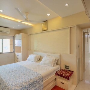 Bedroom in 2 BHK Apartment at Gangotri CHS Khar, Ram Krishna Nagar – for Rent