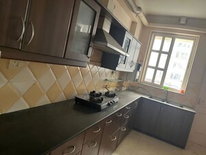 Kitchen in 3 BHK Apartment at Arif Metro City, Balmikinagar – for Rent