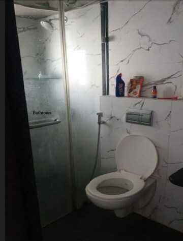 Bathroom in 3 BHK Apartment at Dheeraj Jade Residences, Wagholi – for Rent