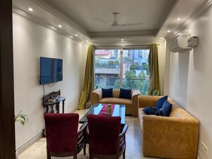 Living Room in 2.5 BHK Apartment at Mahindra Aura, Sector 110a – for Rent