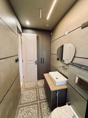 Kitchen in 1 BHK Apartment at Ansal Celebrity Suites, Sector 2 – for Rent