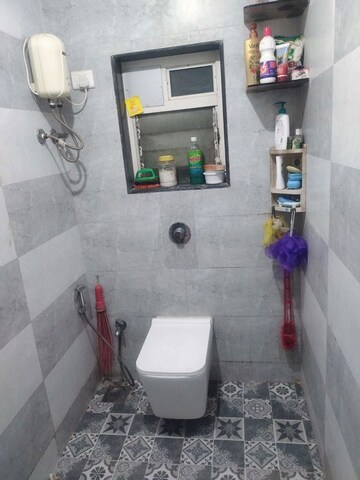 Bathroom in 2 BHK Apartment at Vikhroli East – for Rent