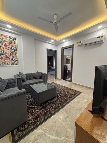 Living Room in 1 BHK Apartment at Ansal Celebrity Suites, Sector 2 – for Rent