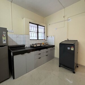 Kitchen in 1 BHK Apartment at Mantri Aangan, Mundhwa Road – for Rent