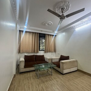 Living Room in 1 BHK Apartment at Mantri Aangan, Mundhwa Road – for Rent