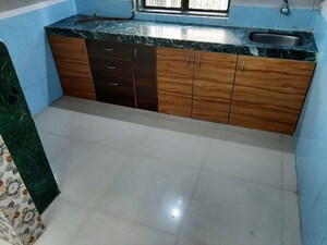 Kitchen in 1 BHK Apartment at Suchidham Complex, Goregaon East – for Rent