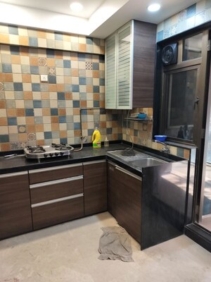 Kitchen in 4 BHK Apartment at Aditya Kutir Apartment, Khar West – for Sale