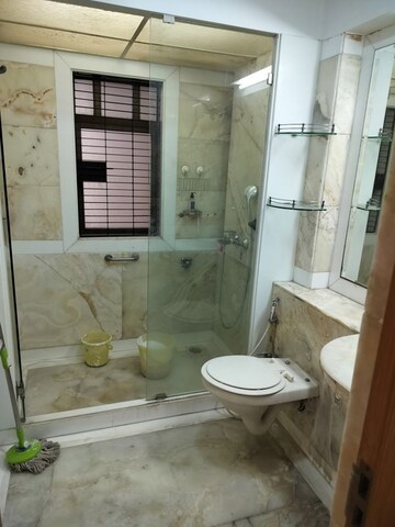 Bathroom in 4 BHK Apartment at Aditya Kutir Apartment, Khar West – for Sale