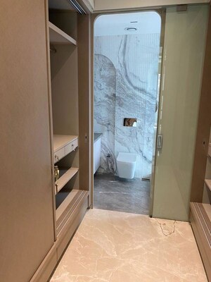 Bathroom in 4 BHK Apartment at Sun The 50 Seven, Khar West – for Sale