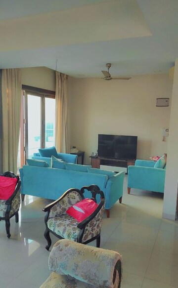 Team Area in 3 BHK Penthouse at The Residences Jayamahal, Jayamahal – for Rent