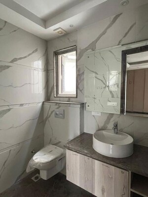 Attached Bathroom in 3 BHK Builder Floor at Greater Kailash I – for Rent