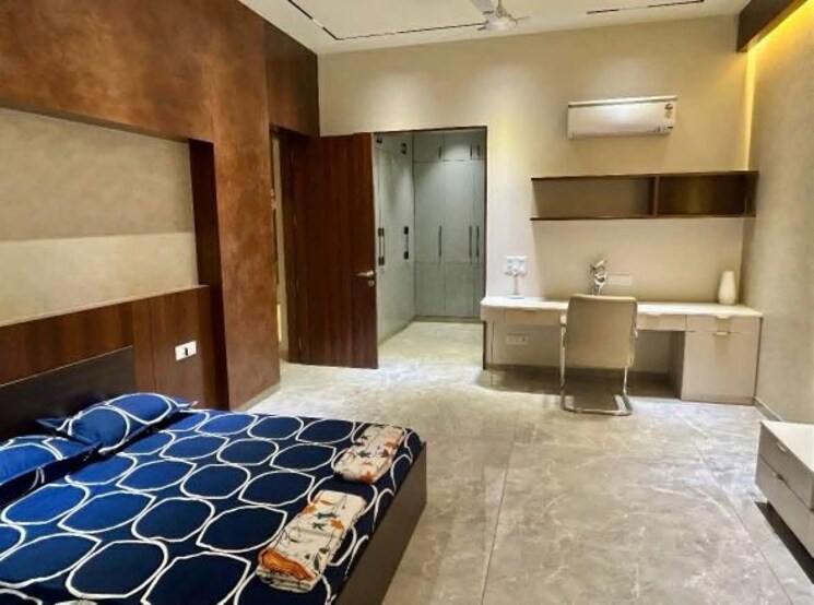Master Bedroom, greater kailash i 3 Bedroom 3500 Sq.Ft. Builder Floor In Greater Kailash I Delhi 9681755