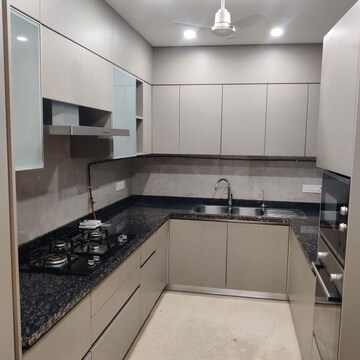 Kitchen in 3 BHK Builder Floor at Greater Kailash I – for Rent