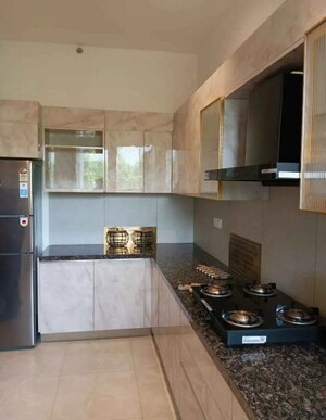 Kitchen in 3 BHK Builder Floor at Greater Kailash ii – for Rent